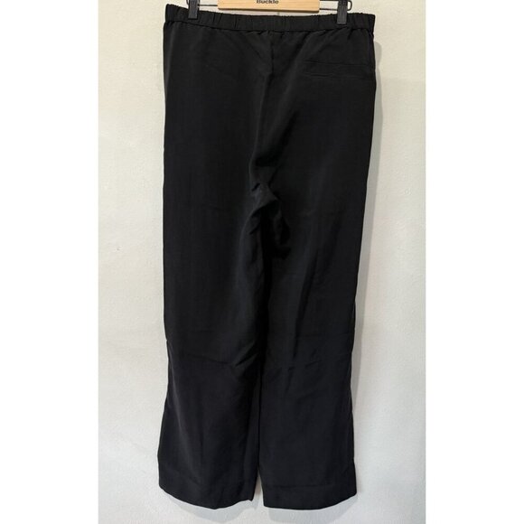$283 Humanoid Women’s Large L Black Viscose Pull-on Casual Pants Wife Leg - Picture 4 of 5